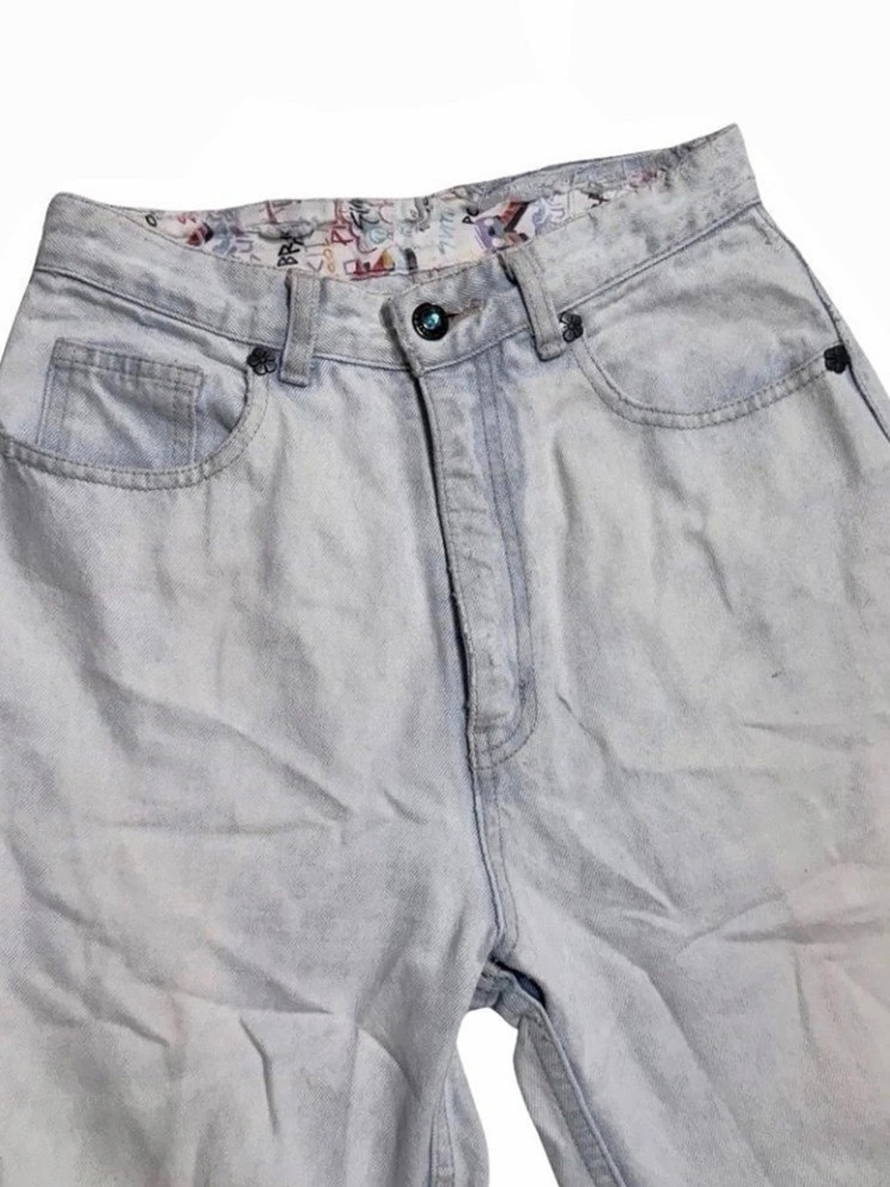 Vintage LA Gear Straight Leg Jeans in Gray Like New